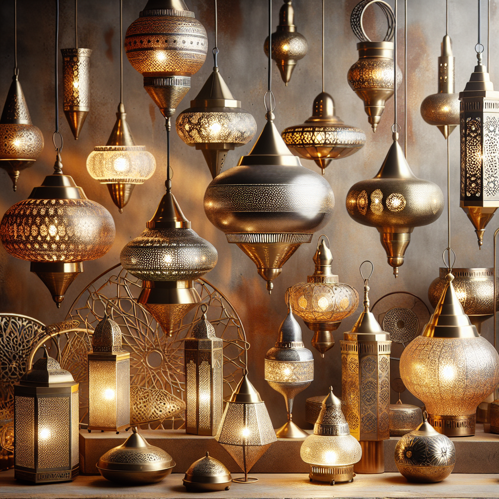 Midnight in Marrakech: Bohemian Vibes with Moroccan Lampshades